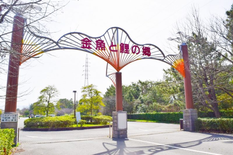 金魚と鯉の郷広場