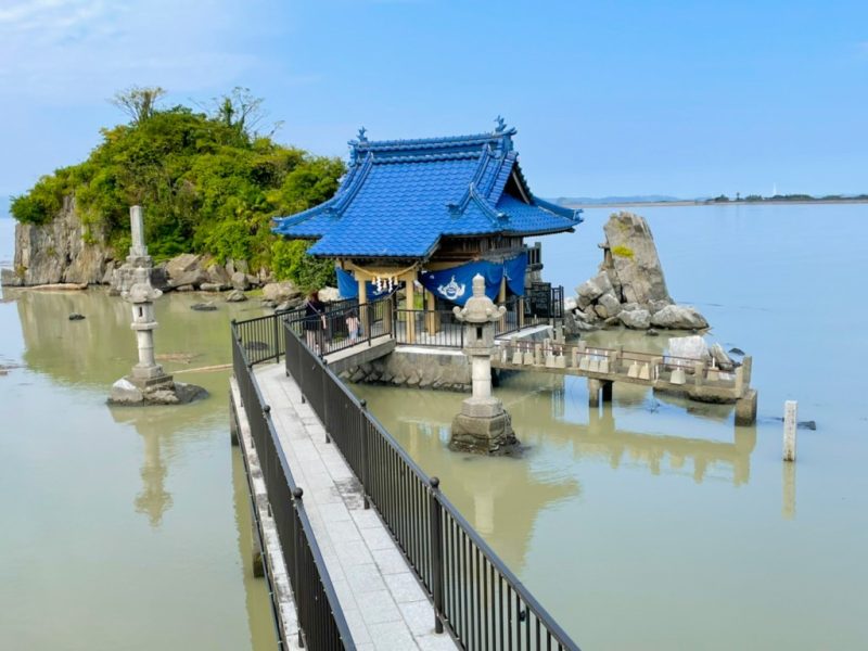 水島と竜神社
